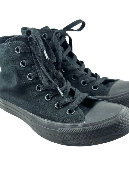 Converse All Stars Shoes - Converse Chuck Taylor All Star High Triple Black Sneakers Mens 5 Womens 7
